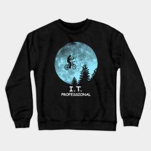 Extraterrestrial 80's Movie Parody For Programmers Developers I.T. Experts Crewneck Sweatshirt